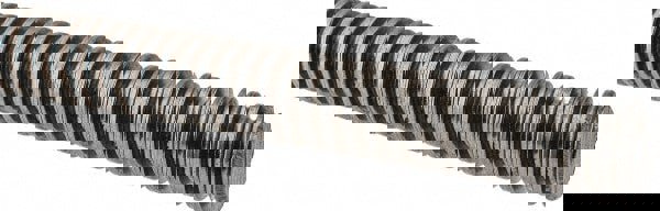 Threaded Rod: 3/4-6, 3' Long, Low Carbon Steel, Grade C1018